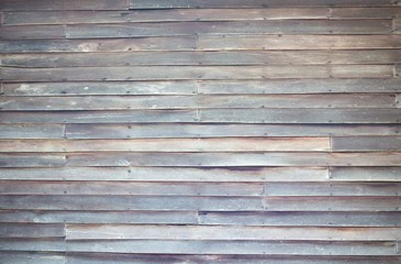 Obraz premium close up of wall made of wooden planks.