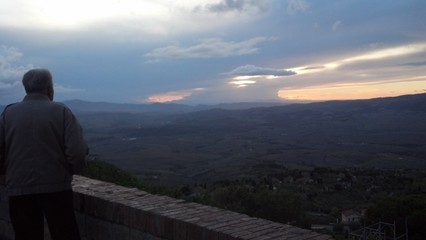 Aspetto il tramonto della mia vita