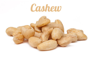cashew nuts isolated