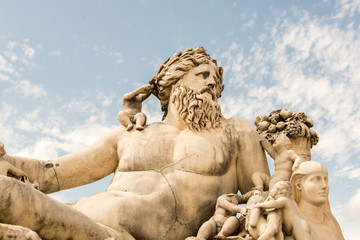 Obraz premium Particolare di statua