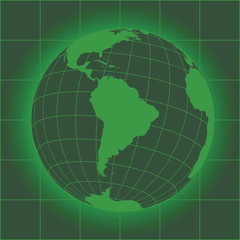 South America green
