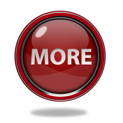 More circular icon on white background