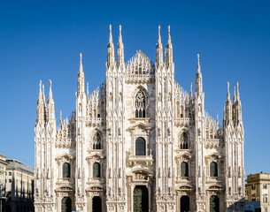 Fototapeta na wymiar Milan, Duomo