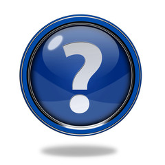 information circular icon on white background