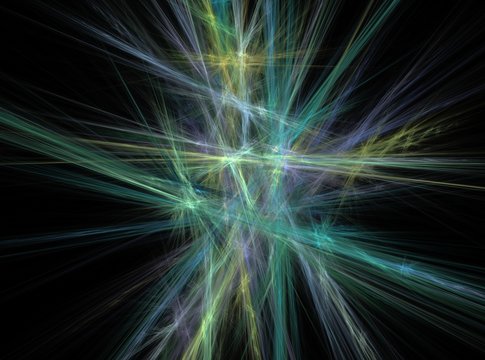Psycho lines abstract fractal effect light background
