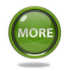 More circular icon on white background