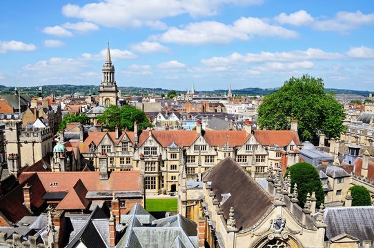 Oxford city rooftops © Arena Photo UK