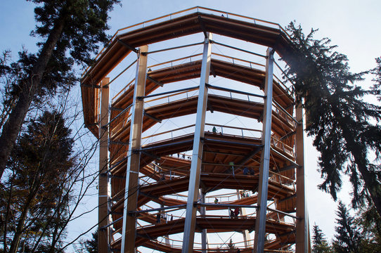 Aussichtsturm des Baumwipfelfades Bad Wildbad