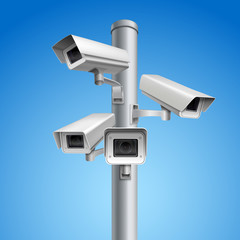 Surveillance camera pillar