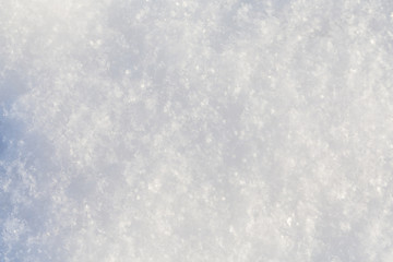 Pure snow texture