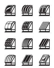 Modern building materials for roofs