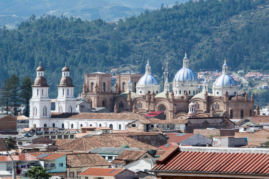 New cathedral of Cuenca, Ecuador