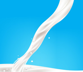 Milk background