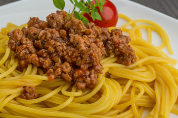 Spaghetti bolognese