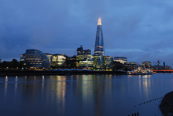 City of London and Tower Bridge