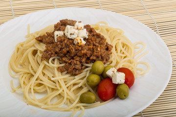 Bolognese pasta