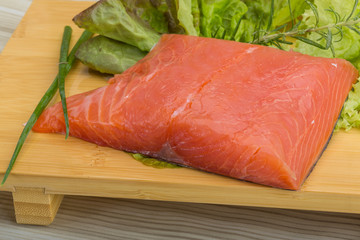 Salmon fillet