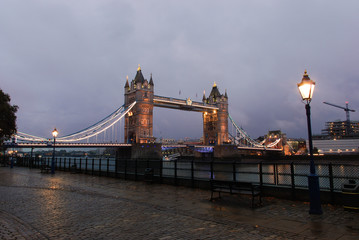 City of London and Tower Bridge