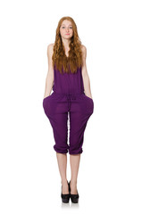 Woman in fashion clothing concept