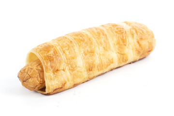 smoke sausage in the roll bun