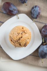 Pflaumen Muffins