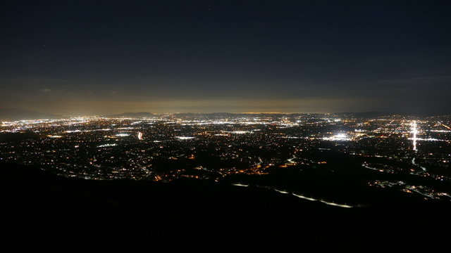 Los Angeles Night Time Lapse