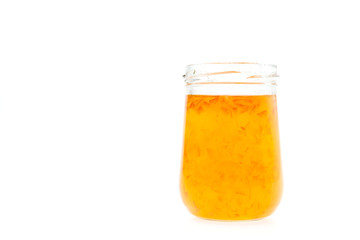 Jam Jar isolated on white background