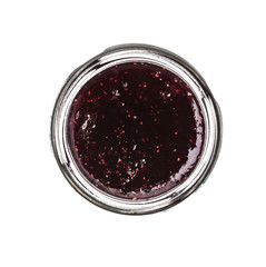 Jam Jar isolated on white background