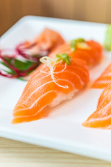 Salmon sushi
