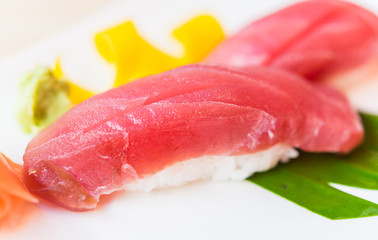 Tuna sushi