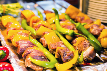 Beef ready for barbecue