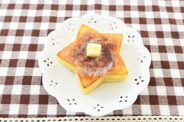 美味しそうなホットケーキ