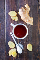 tea with ginger