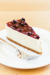 Blueberry cheese cake