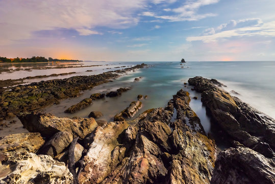 Layang-Layangan Moonlit Seascape