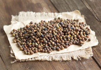 Raw organic roveja beans
