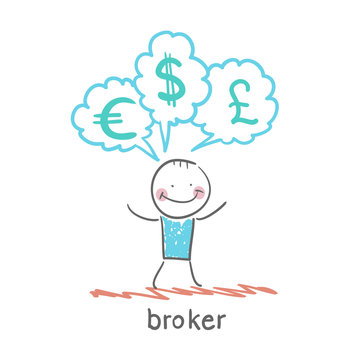 broker thinks of different currencies