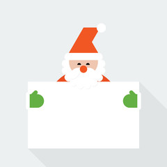 Santa Claus greeting