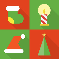 Collection of Christmas icons