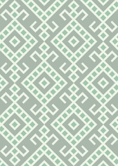 Simple seamless traditional slavic pattern