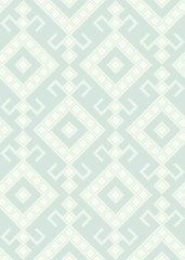 Simple seamless traditional slavic pattern