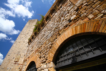 the old town in lucca