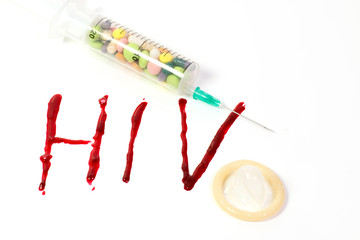 HIV Aids als Freisteller