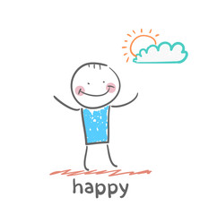 happy