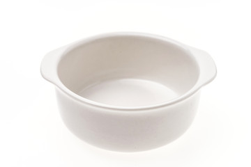White bowl