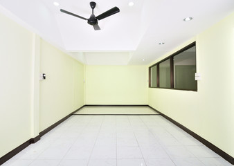 empty big room in home office