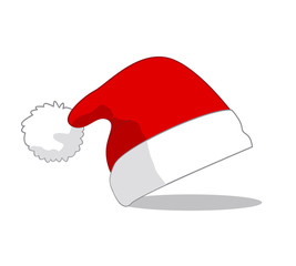 Santa Claus hat, vector