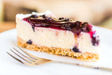 Blueberry cheese cake