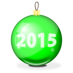 Новогодняя игрушка, шар