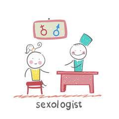 Sex therapist listens to patients who speak about love